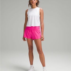 Lululemon Speed Up Mid-rise Lined Short 4” - Size 8 - Sonic Pink